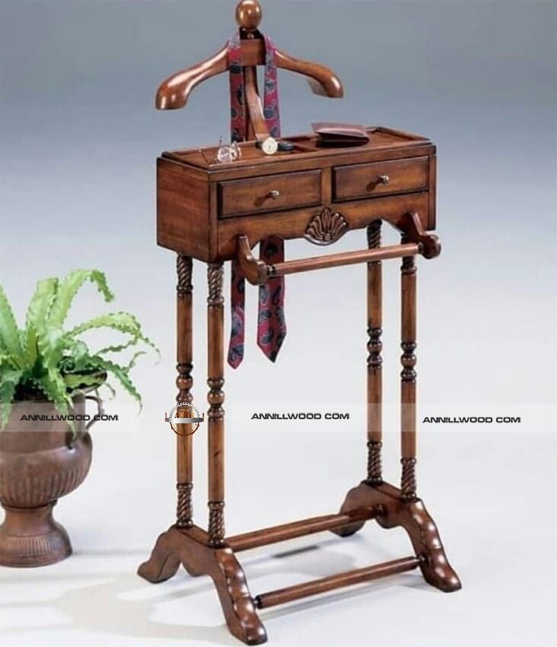 جالباسی چوبی ایستاده